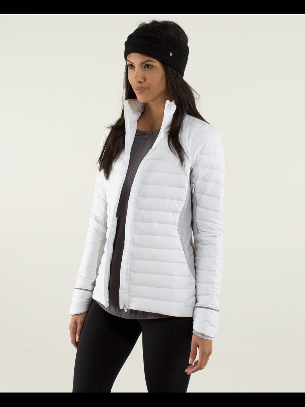 lululemon athletica Fluff Off Jacket White Quilted Lightweight Puffer Jacket